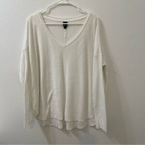 Wild fable sweater white medium